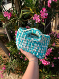 Hand bag piccola all'uncinetto personalizzabile
